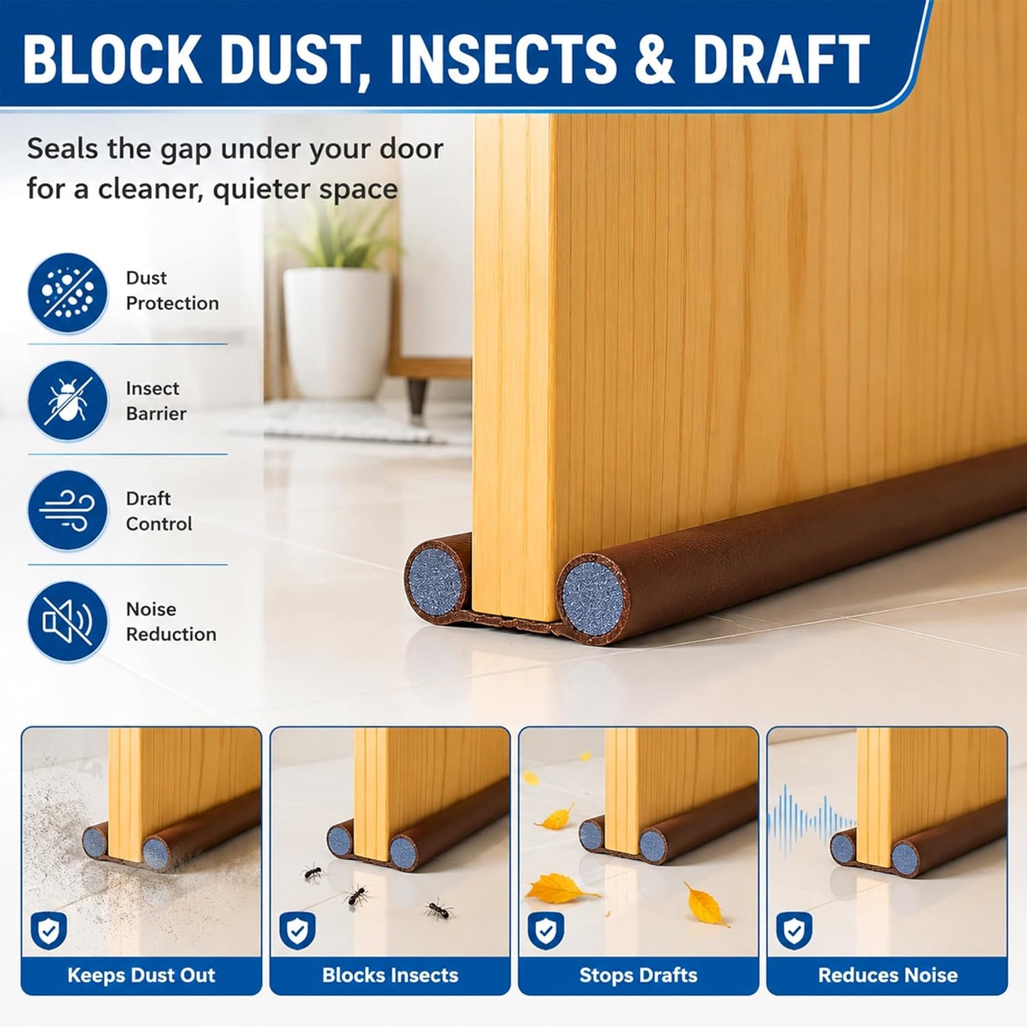 DoorGuard™ Bottom Sealer (Pack of 5)