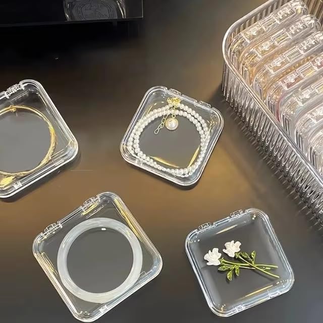 Acrylic Jewelry Organizer Box (Set of 10)