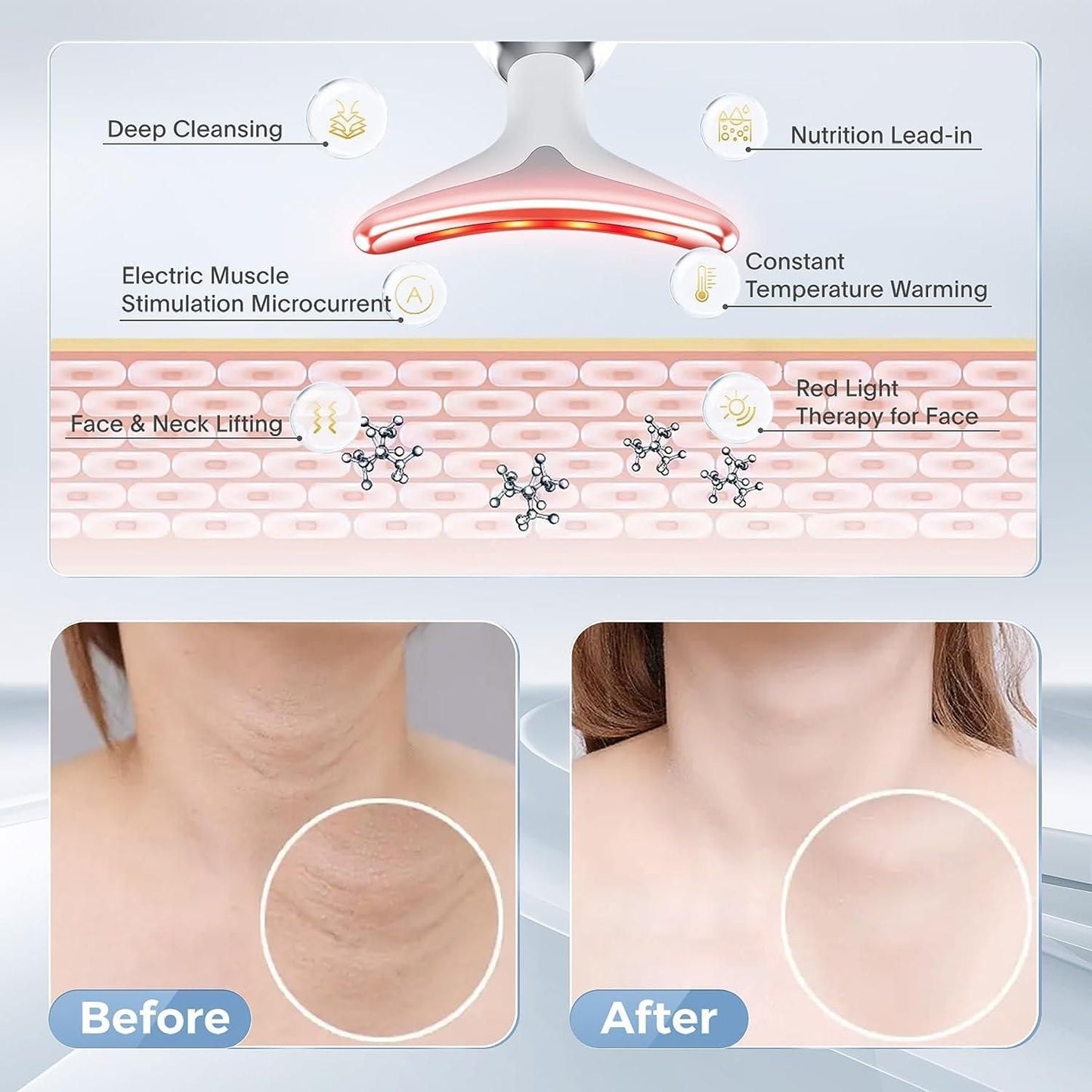 AuraTouch™- Neck & Face Firming Anti Ageing Device 🌟