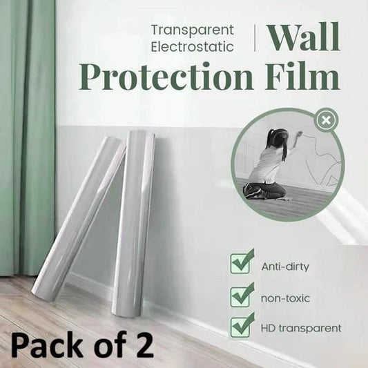 Self- Adhesive Transparent Electrostatic Wall Protection Film ( Buy 1 Get 1 Free )