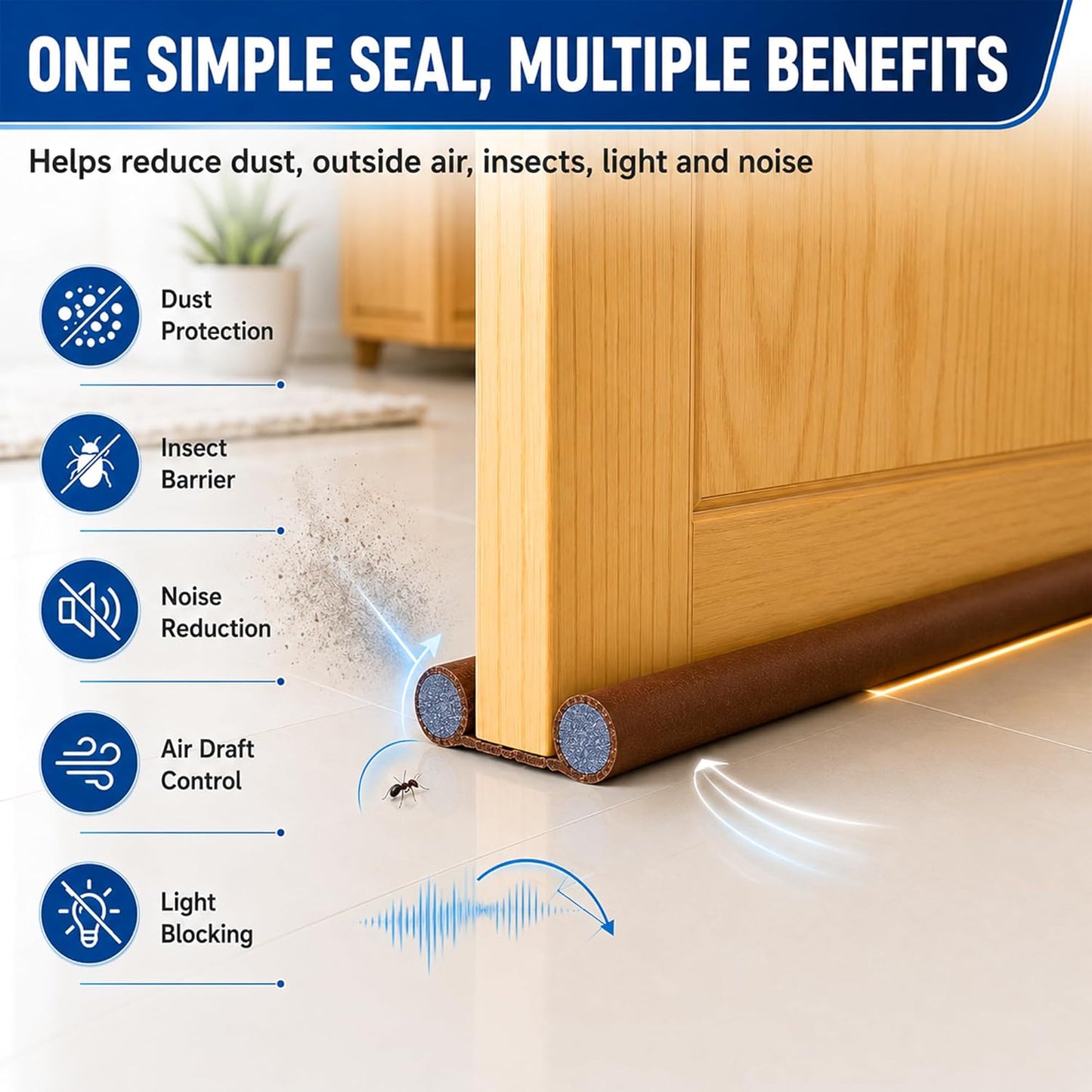 DoorGuard™ Bottom Sealer (Pack of 5)
