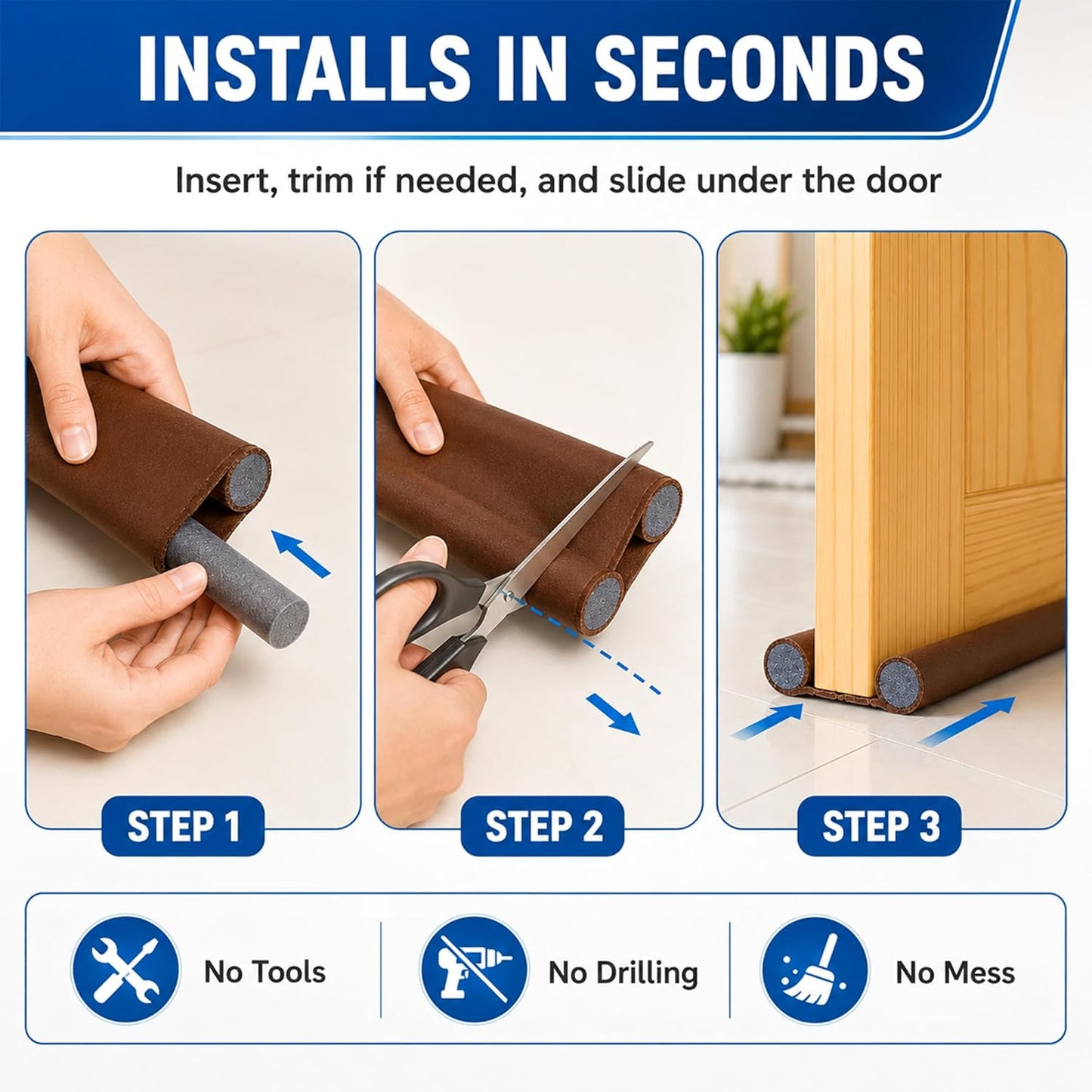 DoorGuard™ Bottom Sealer (Pack of 5)