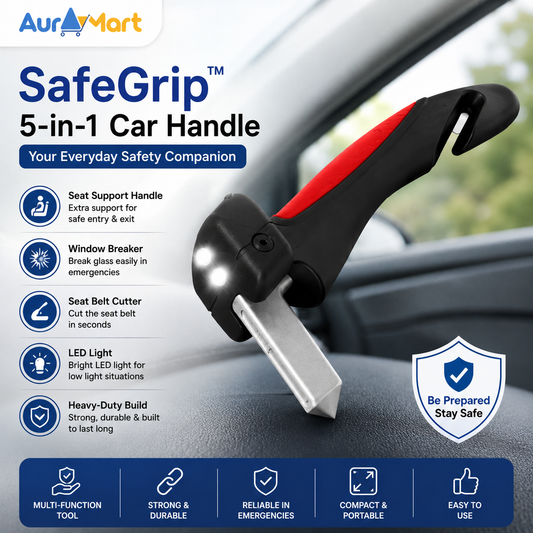 SafeGrip™ 5-in-1 Car Handle