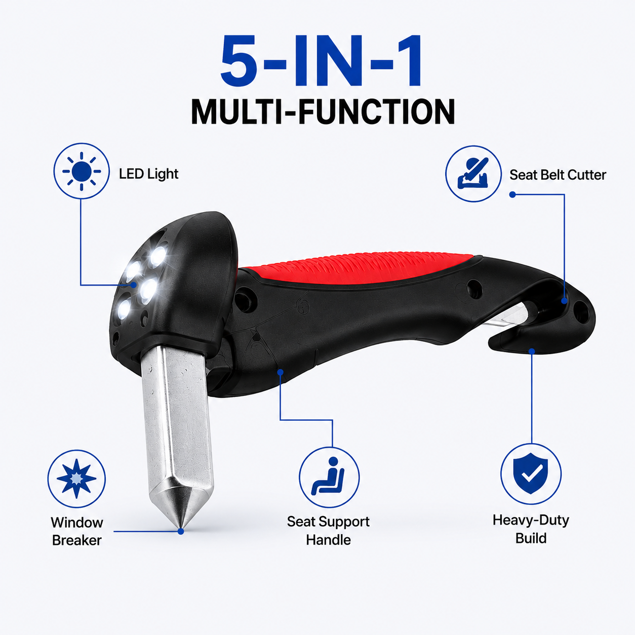 SafeGrip™ 5-in-1 Car Handle