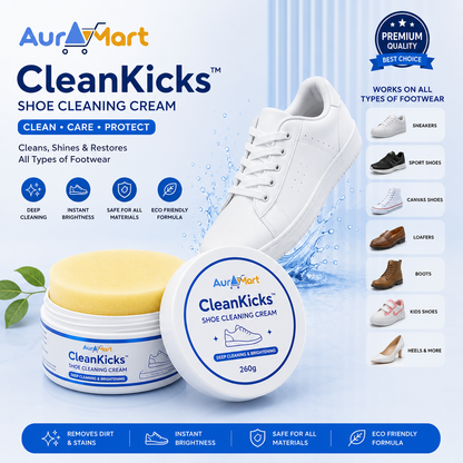 CleanKicks™ Shoe Cleaner Cream