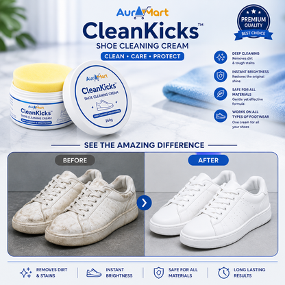 CleanKicks™ Shoe Cleaner Cream