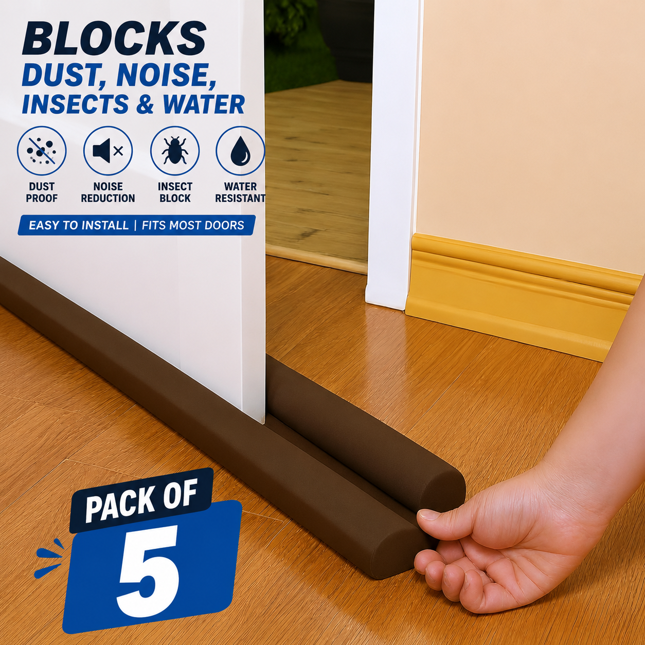 DoorGuard™ Bottom Sealer (Pack of 5)