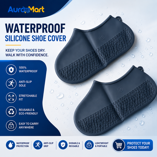 RainShield™ Silicone Shoe Covers