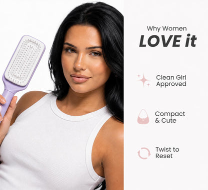 Self Cleaning Hairbrush