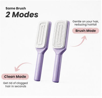 Self Cleaning Hairbrush
