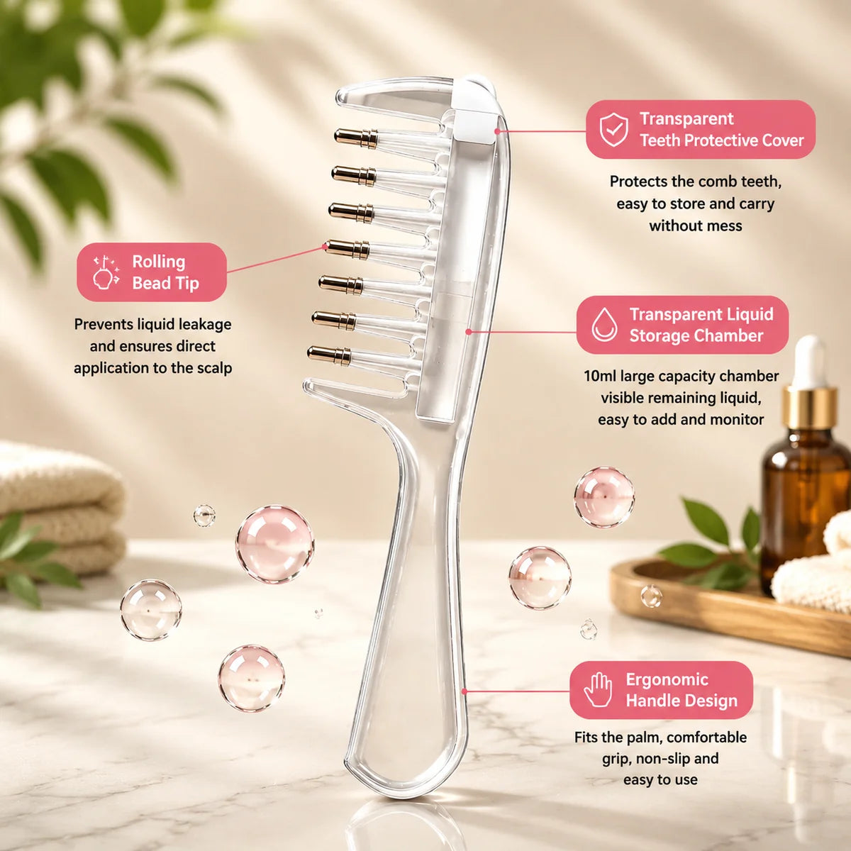 SerumGlow™ Scalp Massage Comb