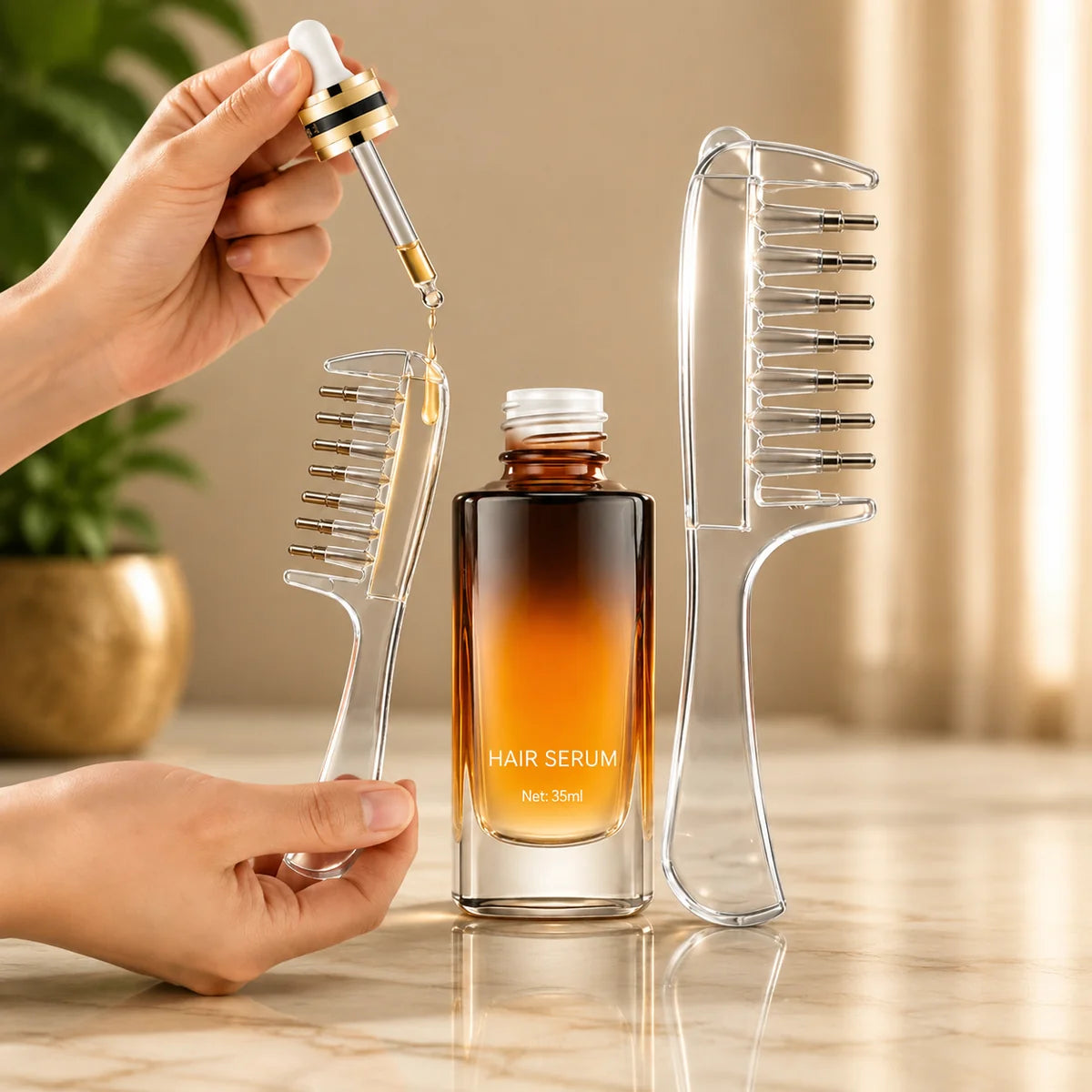 SerumGlow™ Scalp Massage Comb